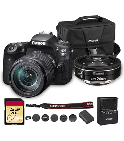 Amazon.com : Canon EOS 90D DSLR Camera with 18-135mm Lens
